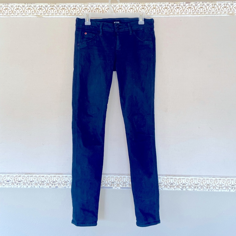 Hudson Navy Blue Stretch Jeans/Pants, Size 28